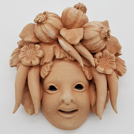 Terracotta Garlic Tower Mask