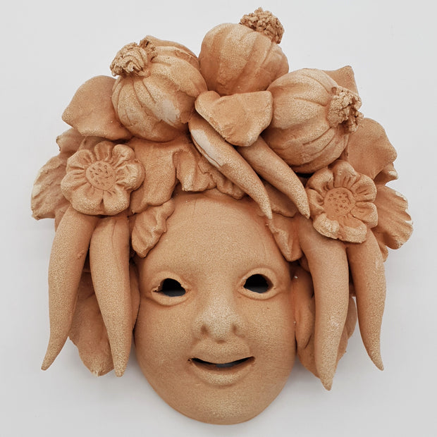 Maschera Torre Aglio Terracotta