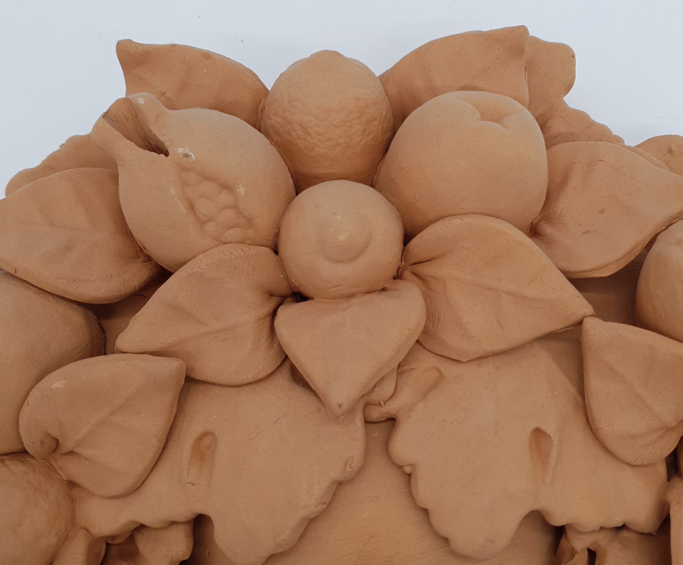 Maschera Bacco Piero Limoni E Melagrane Terracotta