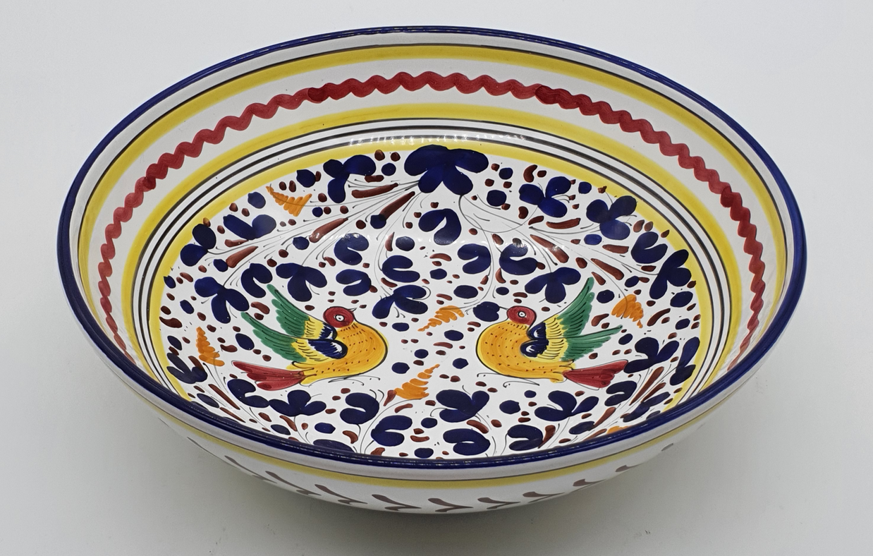 Bolo O Ciotola Decoro Arabesco Colorato