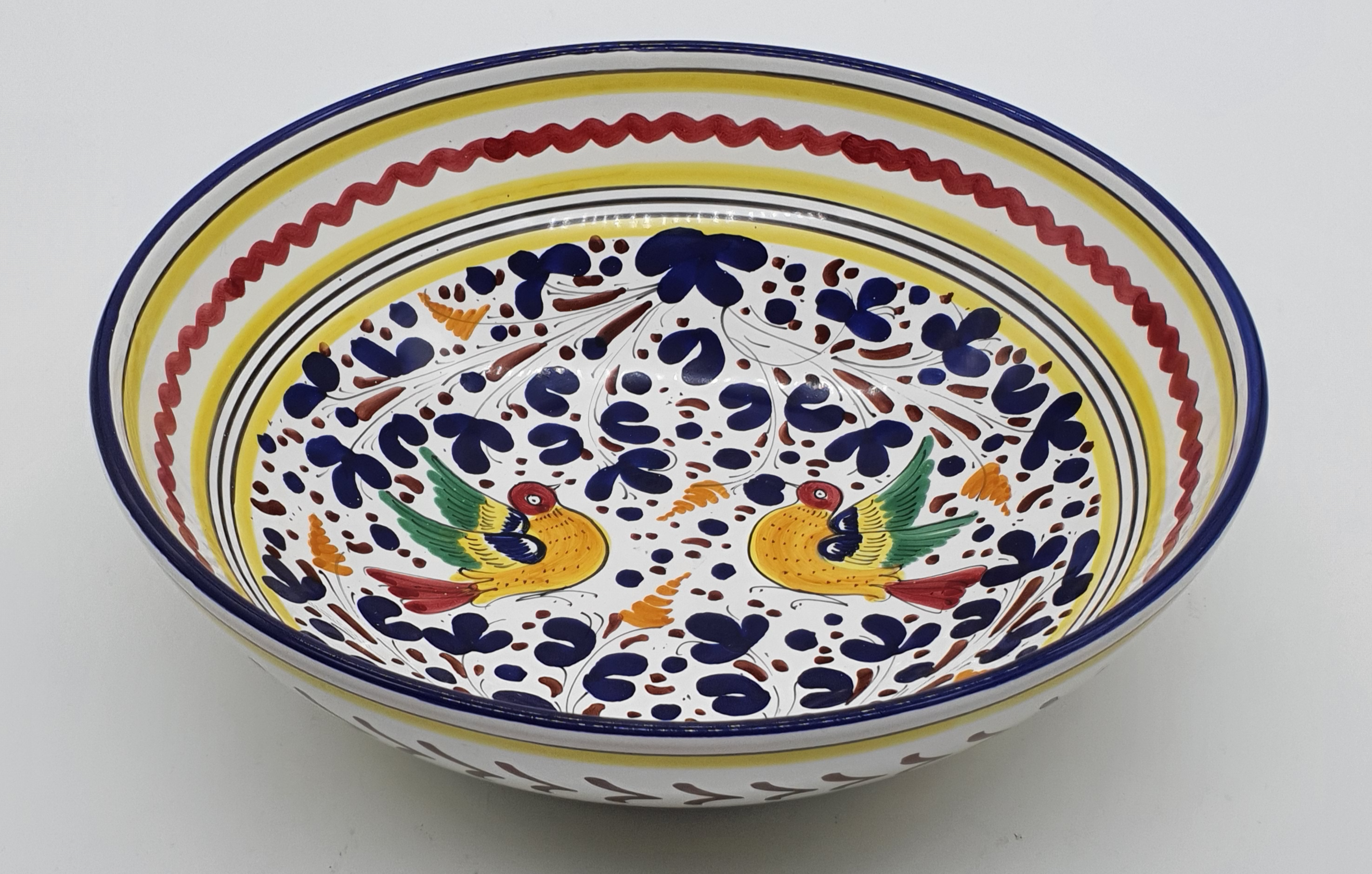 Bolo O Ciotola Decoro Arabesco Colorato