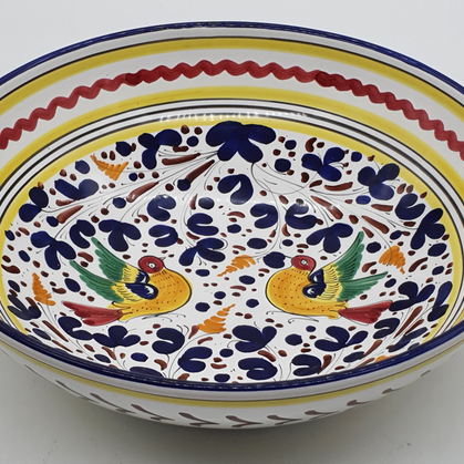 Bolo O Ciotola Decoro Arabesco Colorato