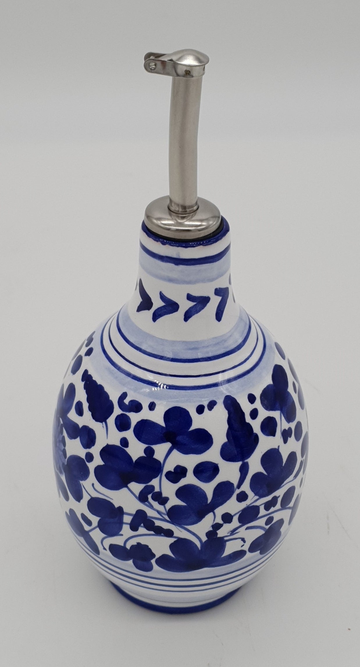 Oliera Decoro Arabesco Blu