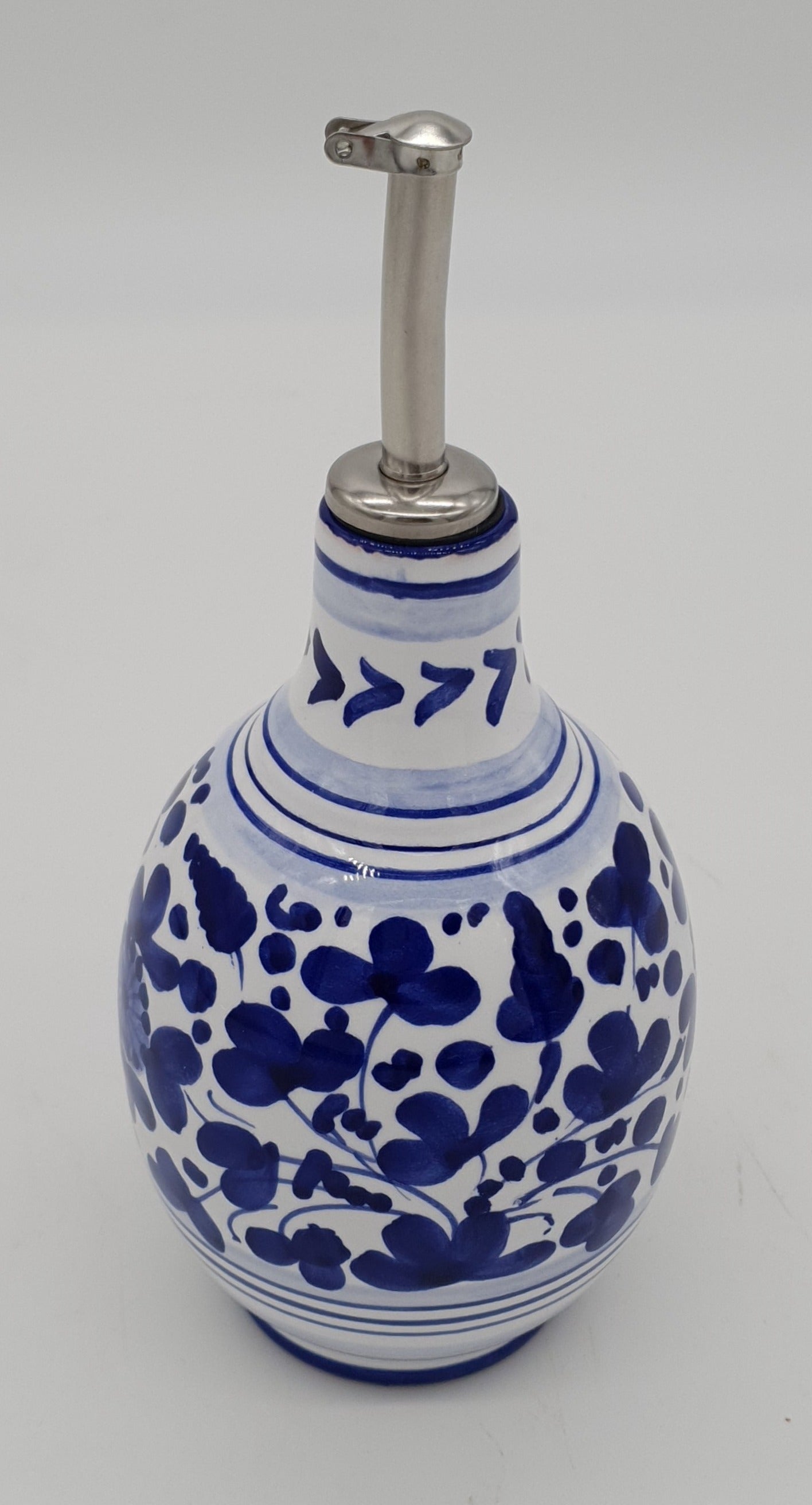 Oliera Decoro Arabesco Blu
