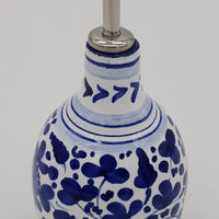 Oil Cruet Blue Arabesque Decor