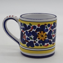 Bicchiere Mug Decoro Arabesco Colorato