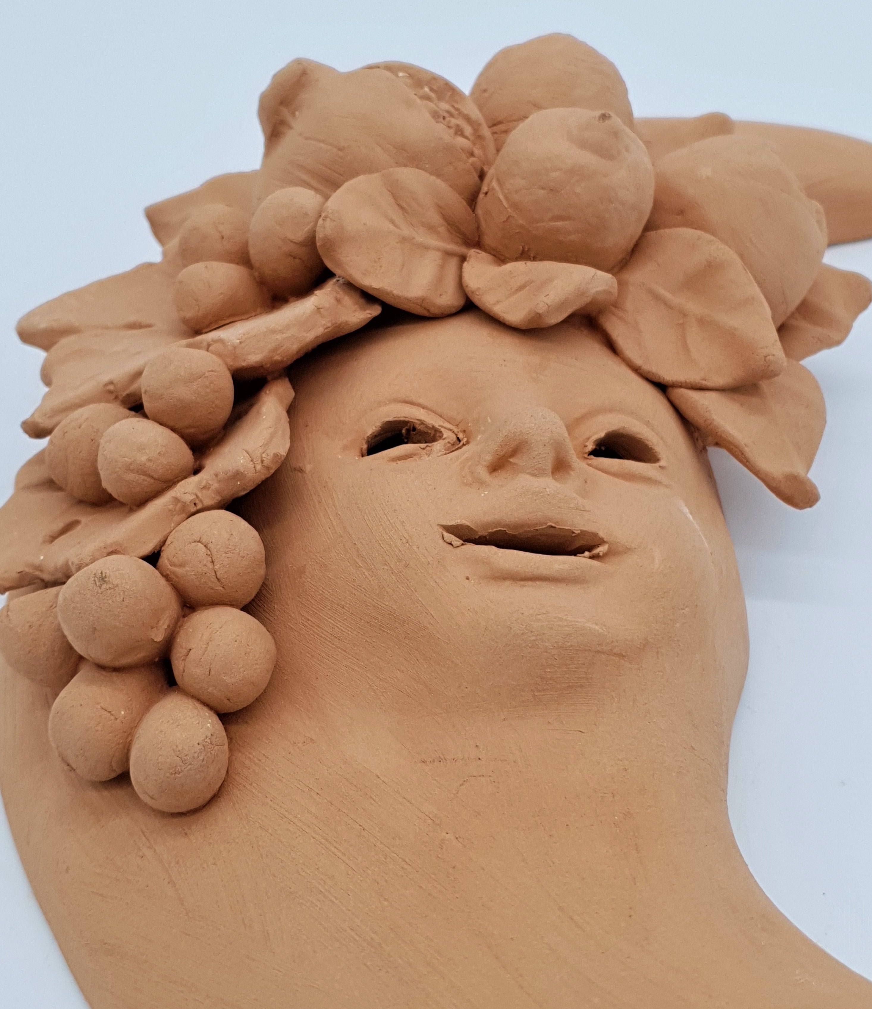 Luna Con Frutta Terracotta