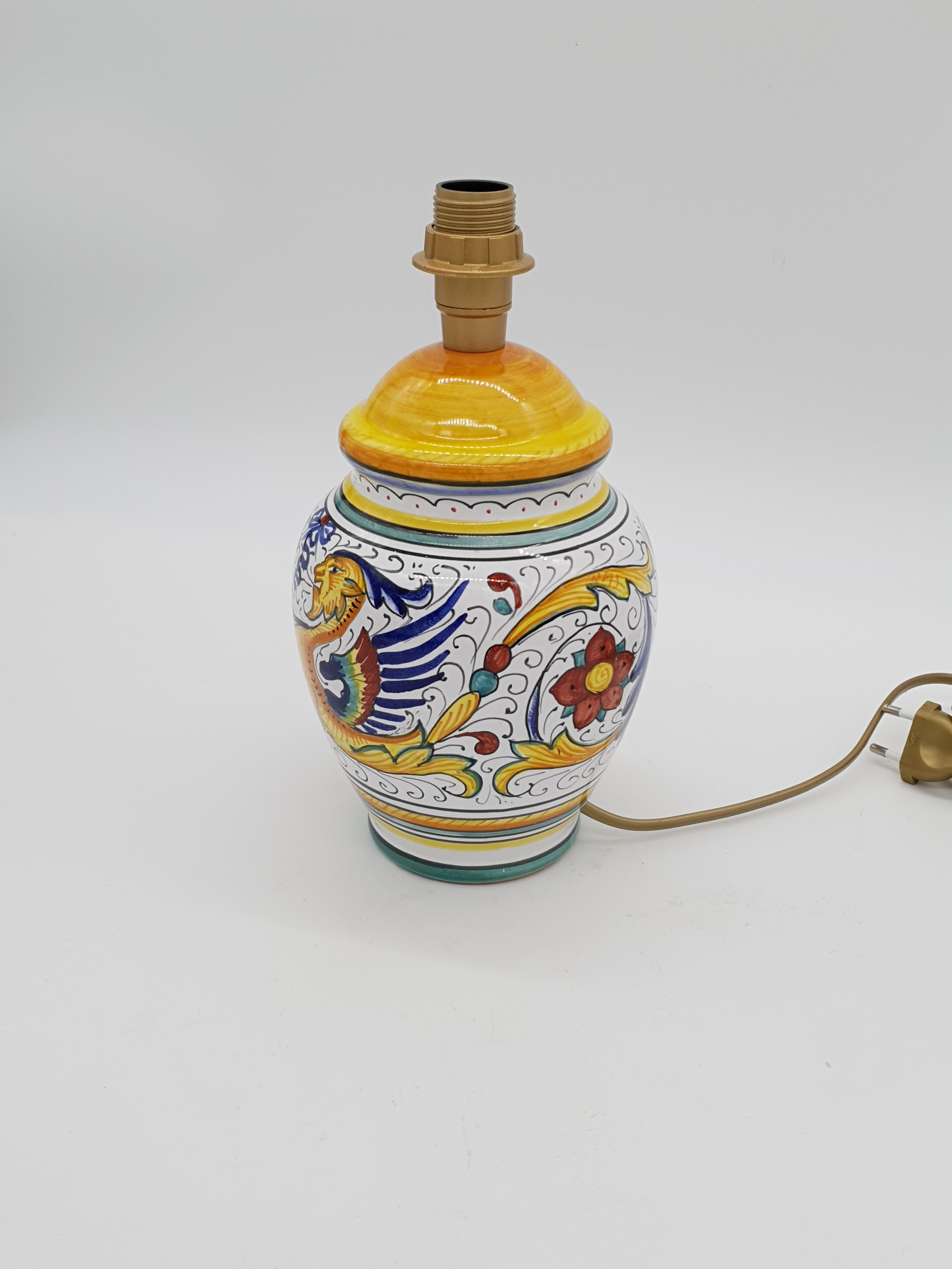 Lampada Piccola Decoro Raffaellesco CAPPELLO NON INCLUSO