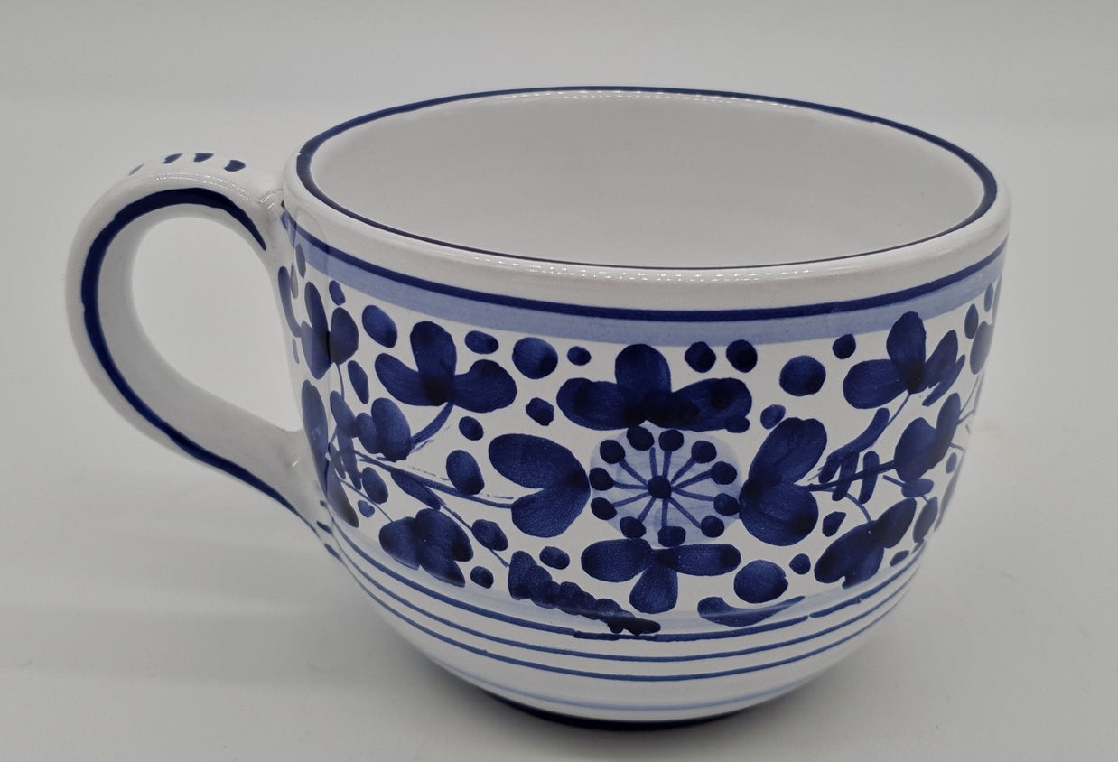 Tazza Decoro Arabesco Blu