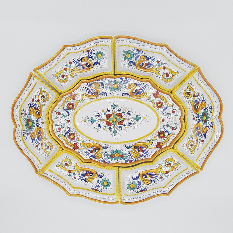 Antipastiera Raffaellesco 7 pz