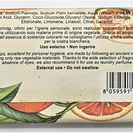 Sapone Vegetale Arancio Rosso