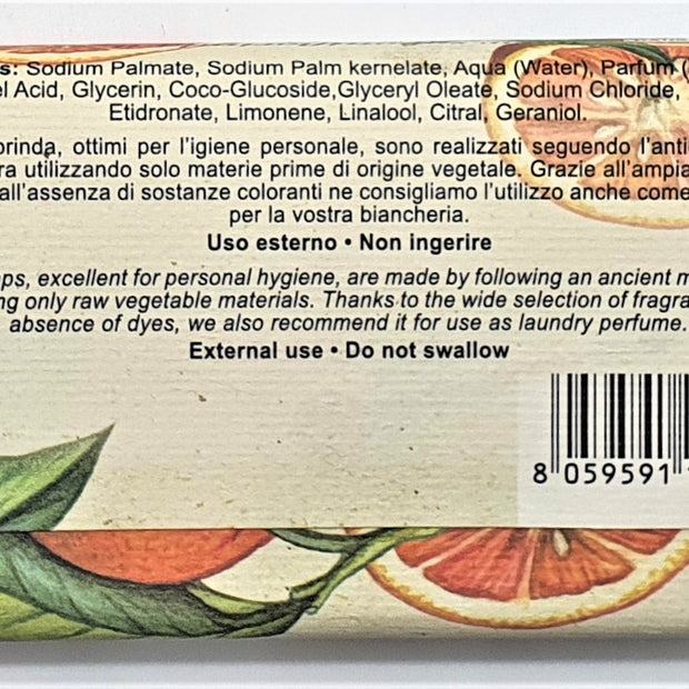 Sapone Vegetale Arancio Rosso