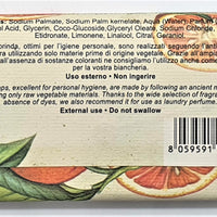 Sapone Vegetale Arancio Rosso