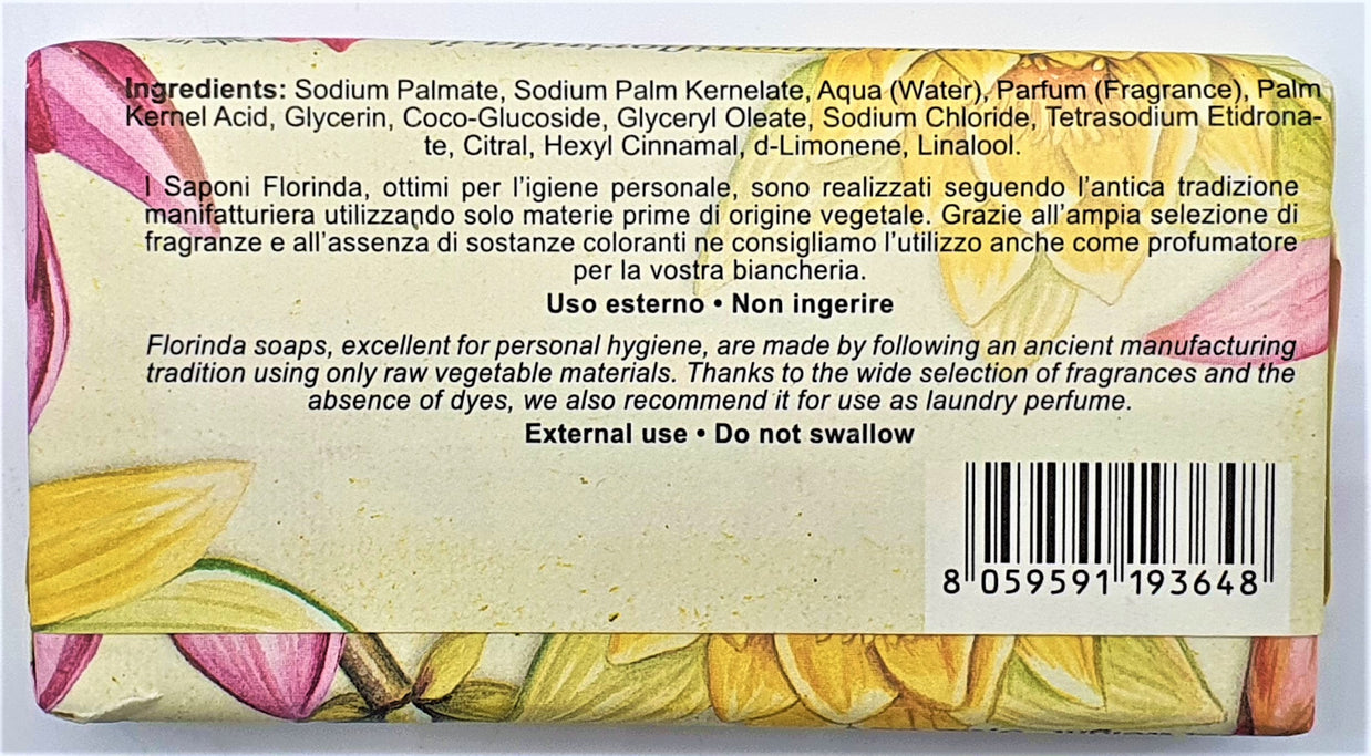 Sapone Vegetale Fiori D'Acqua