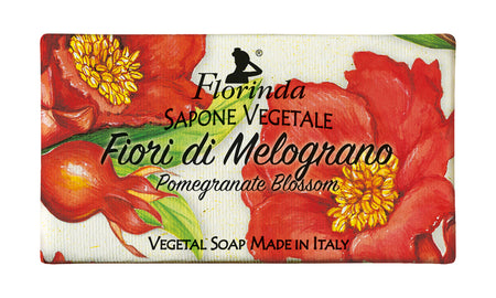 Vegetable Soap Pomegranate Flowers