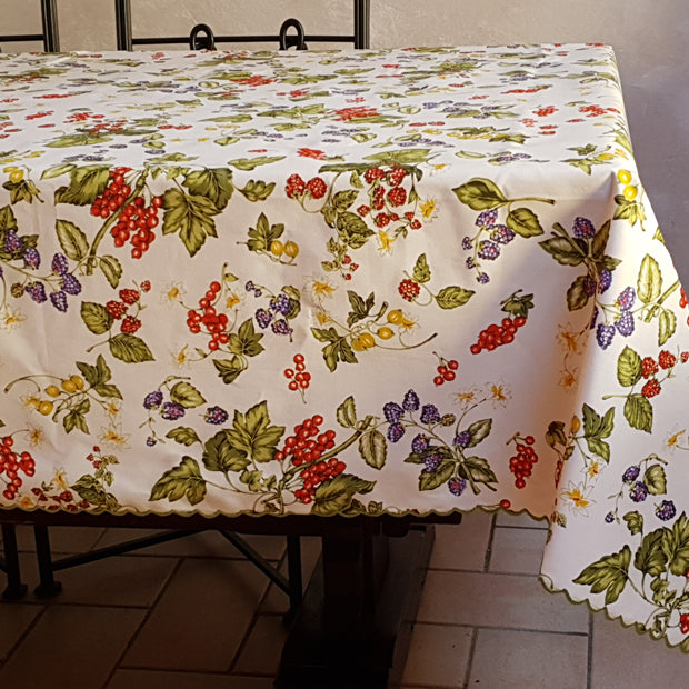 Berries Tablecloth Tuscan Tablecloths