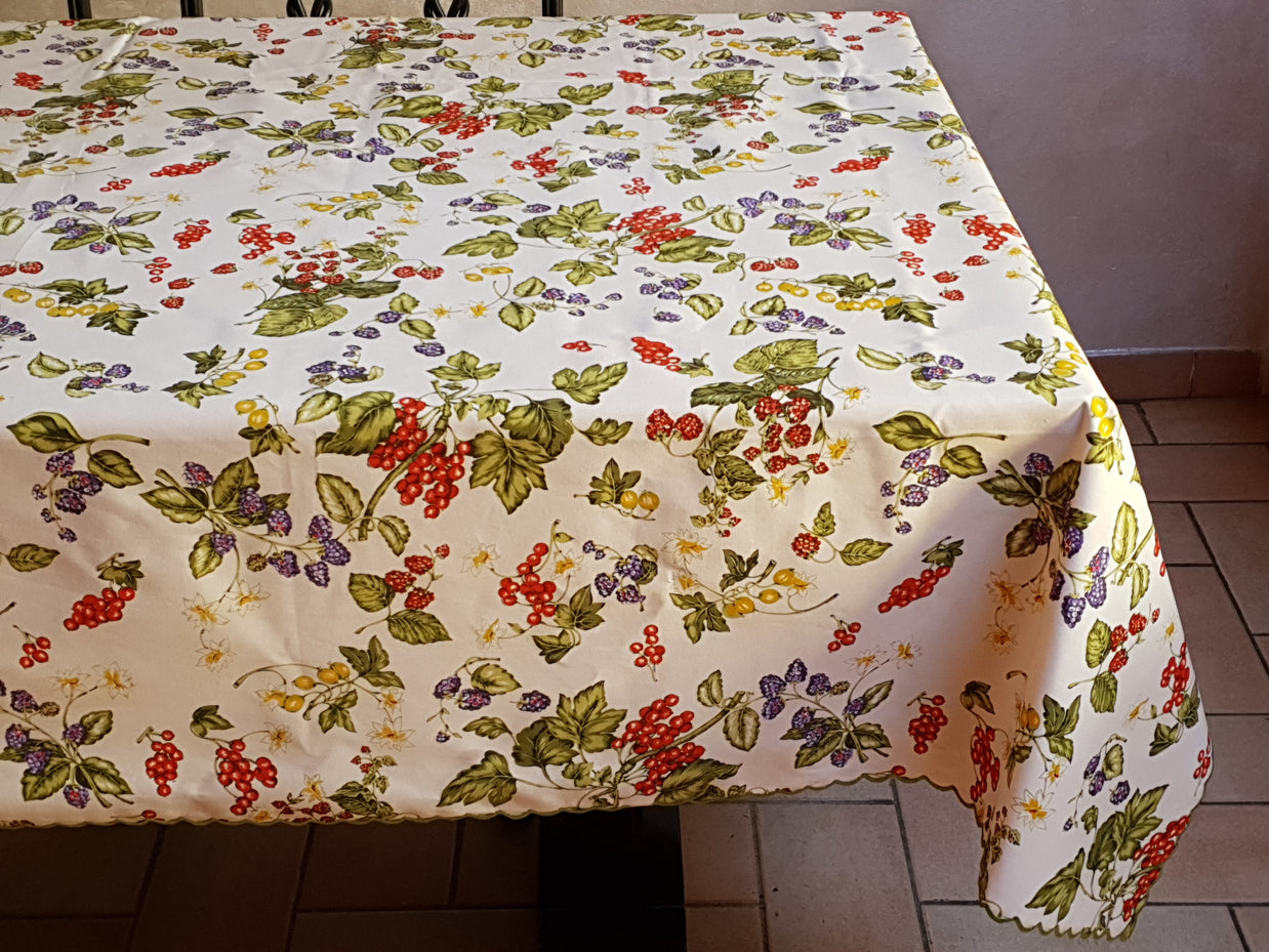 Berries Tablecloth Tuscan Tablecloths