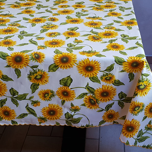 Sunflower Tablecloth Tuscan Tablecloths