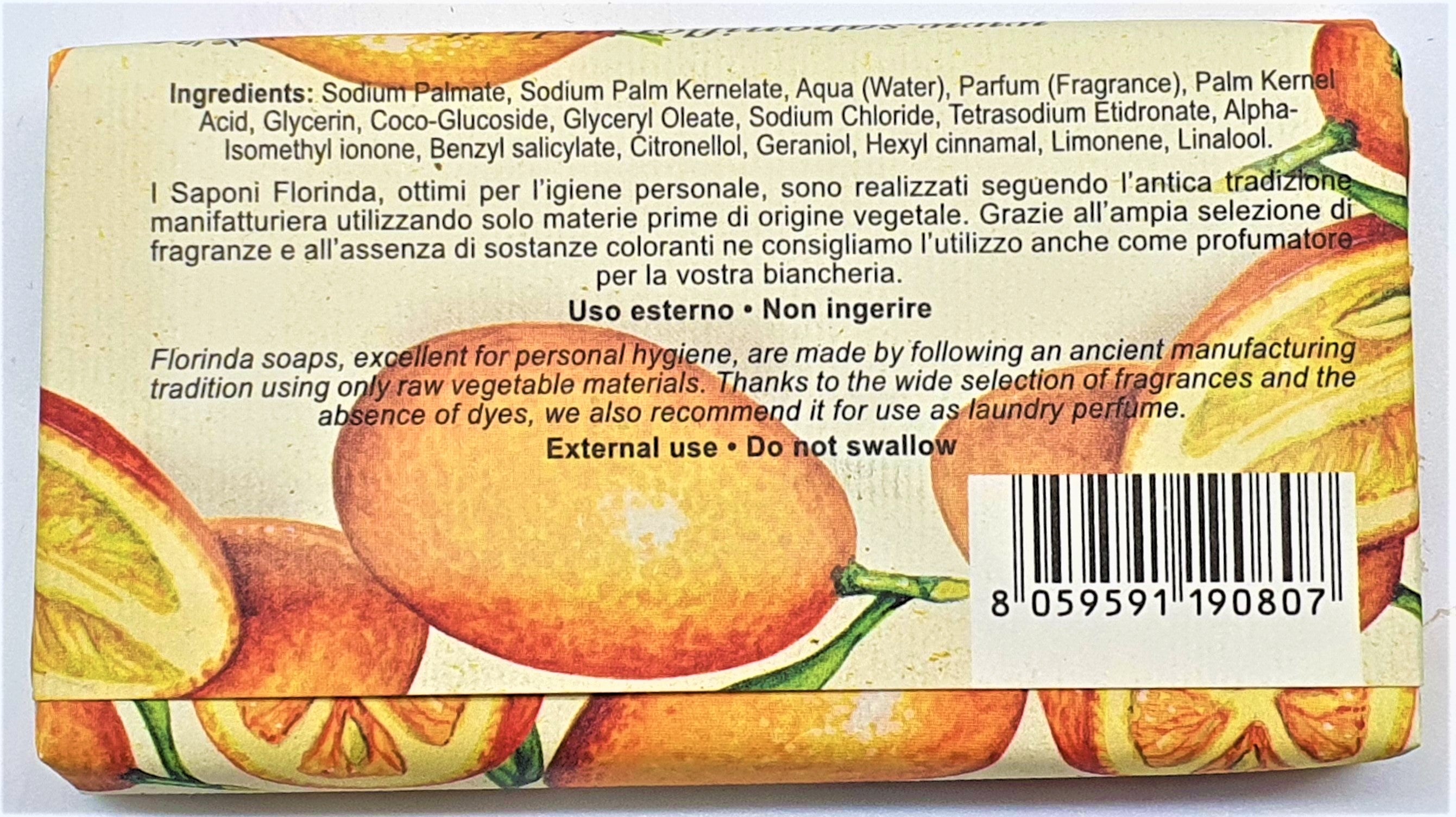 Sapone Vegetale Mandarino Cinese
