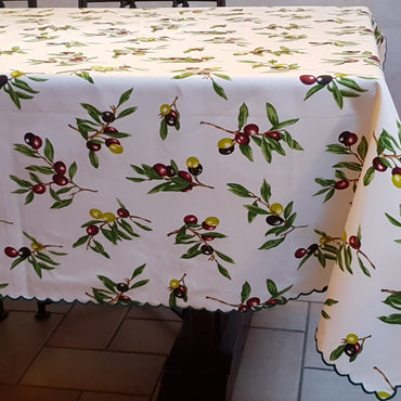 Olive Tablecloth Tuscan Tablecloths