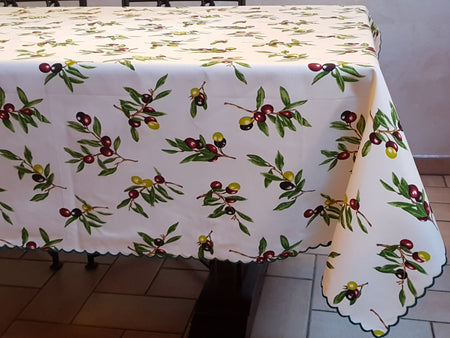 Olive Tablecloth Tuscan Tablecloths