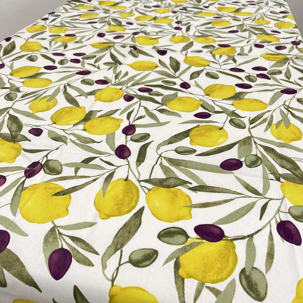 Tovaglia Provenzale Olive e Limoni