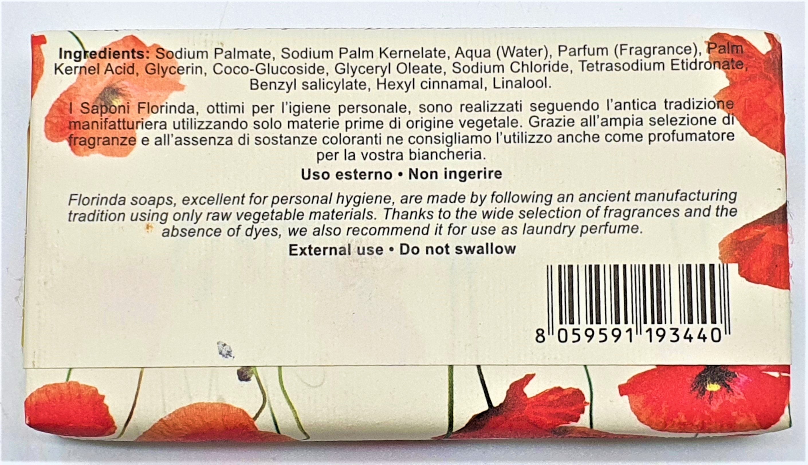 Sapone Vegetale Papavero