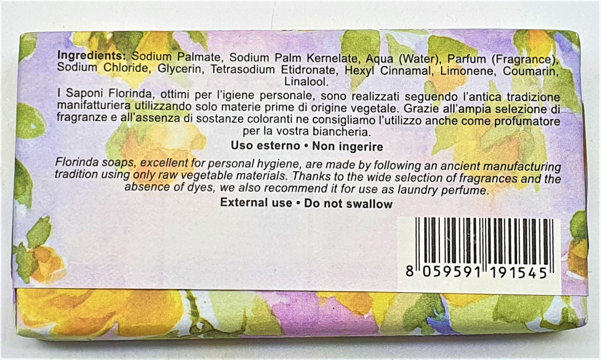 Sapone Vegetale Rosa Gialla