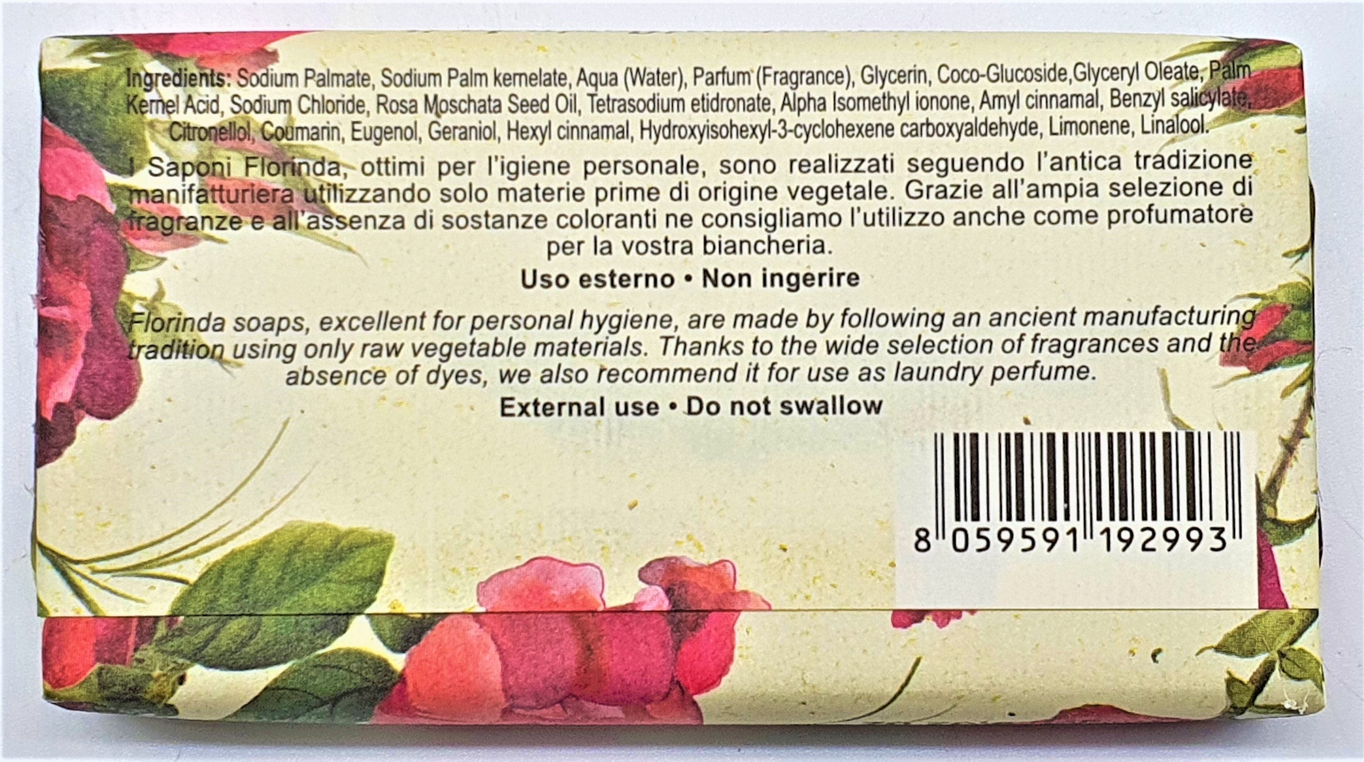 Sapone Vegetale Rosa Inglese