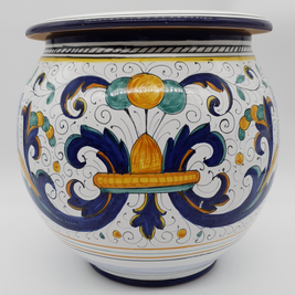 Porta Vaso Decoro Deruta