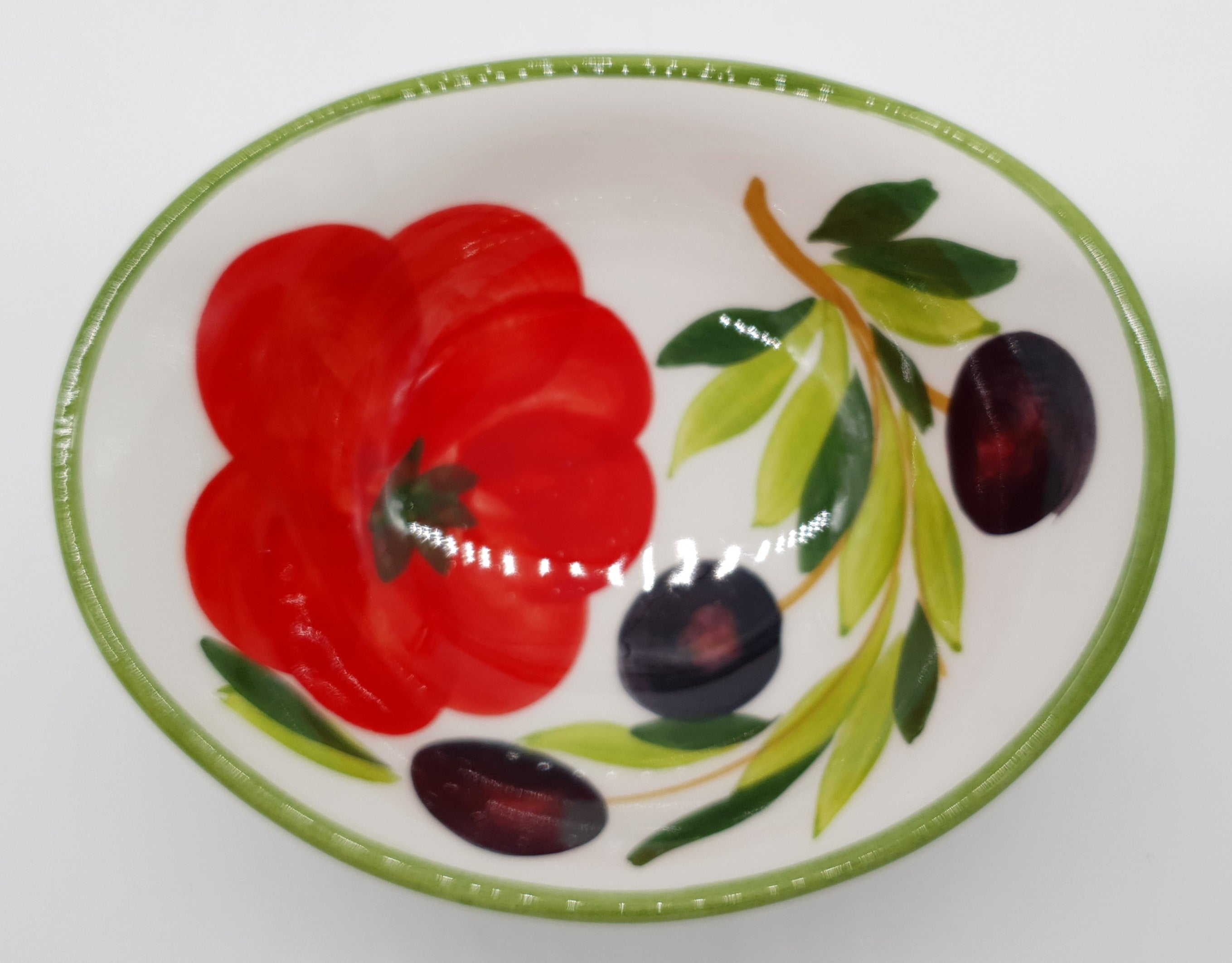 Bolo Bowl Boat Decor Tomatoes And Olives