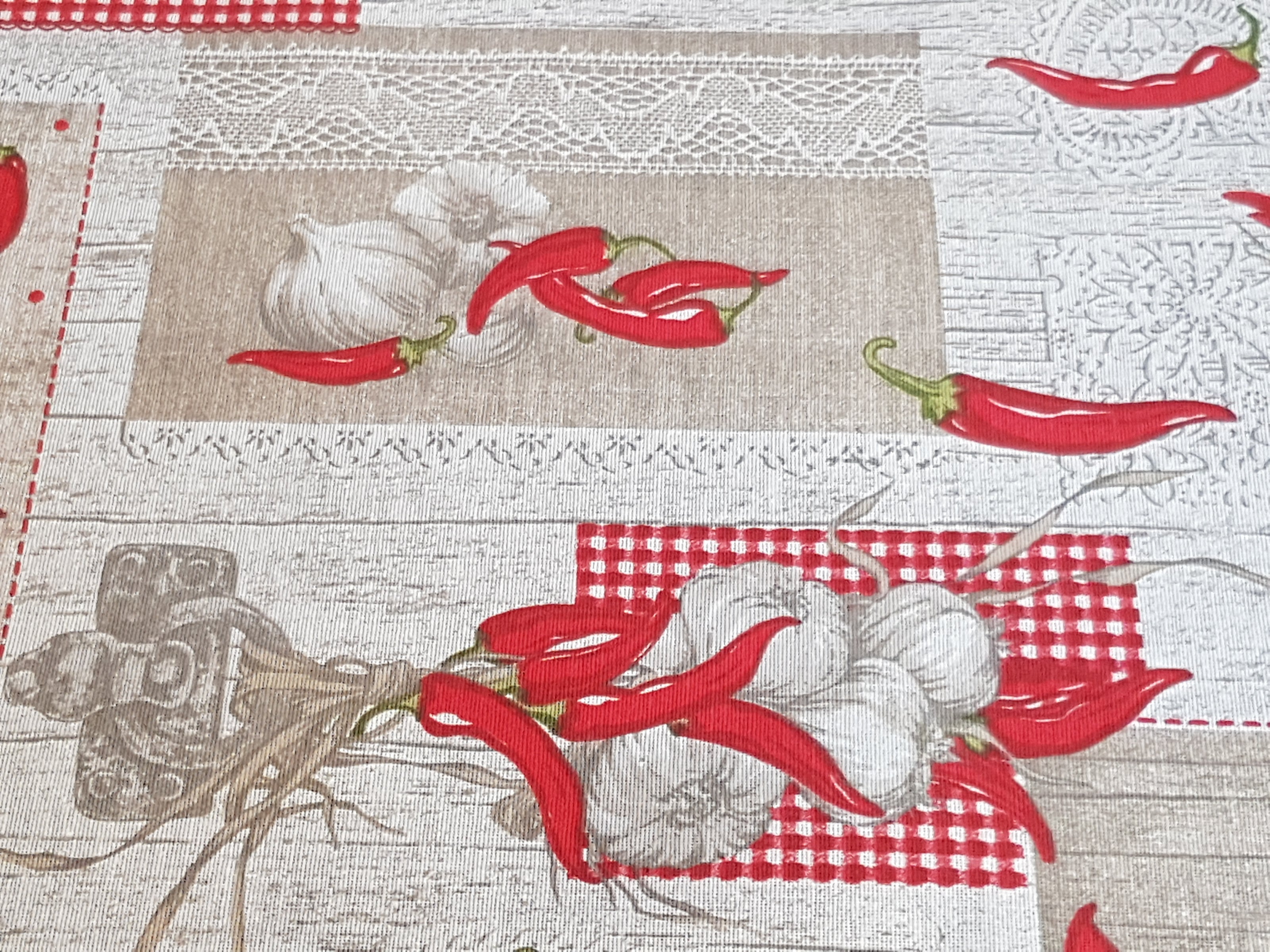 Tovaglia Provenzale Aglio e Peperoncini
