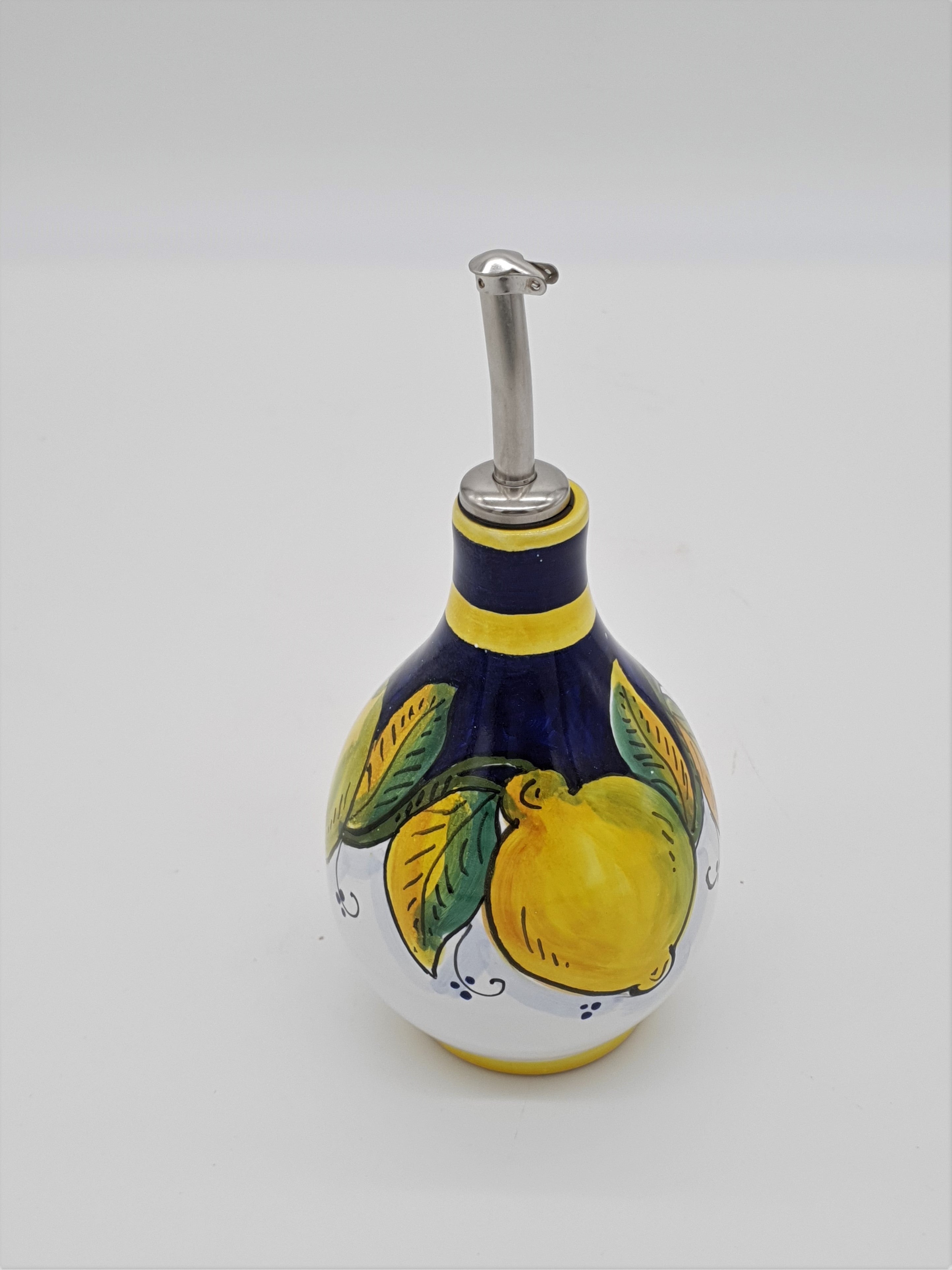 Ampolla Olio Decoro Limone Gambino