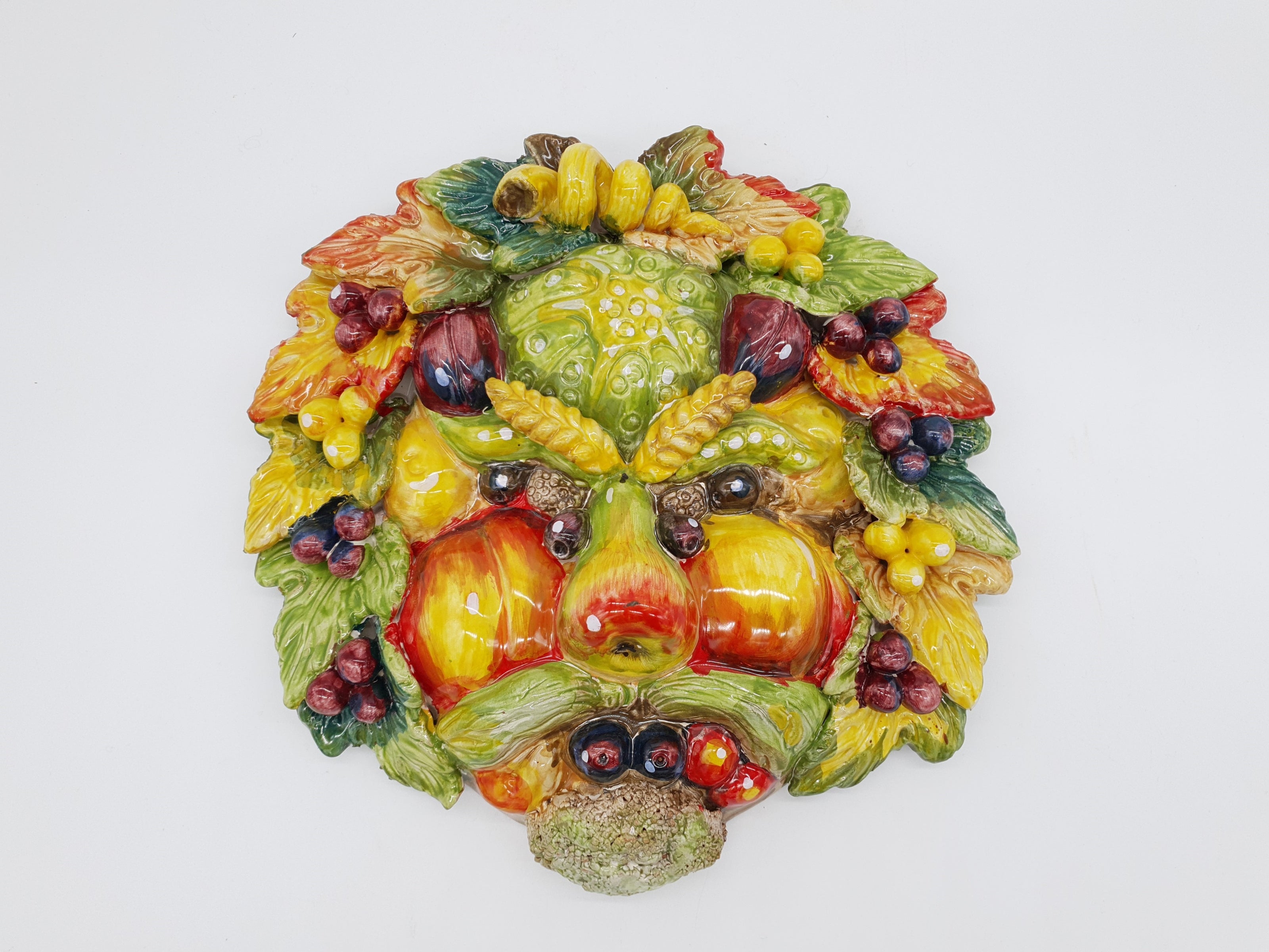 Maschera Arcimboldo in Ceramica