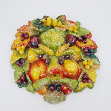 Maschera Arcimboldo in Ceramica