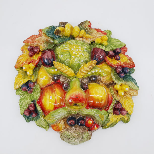 Maschera Arcimboldo in Ceramica