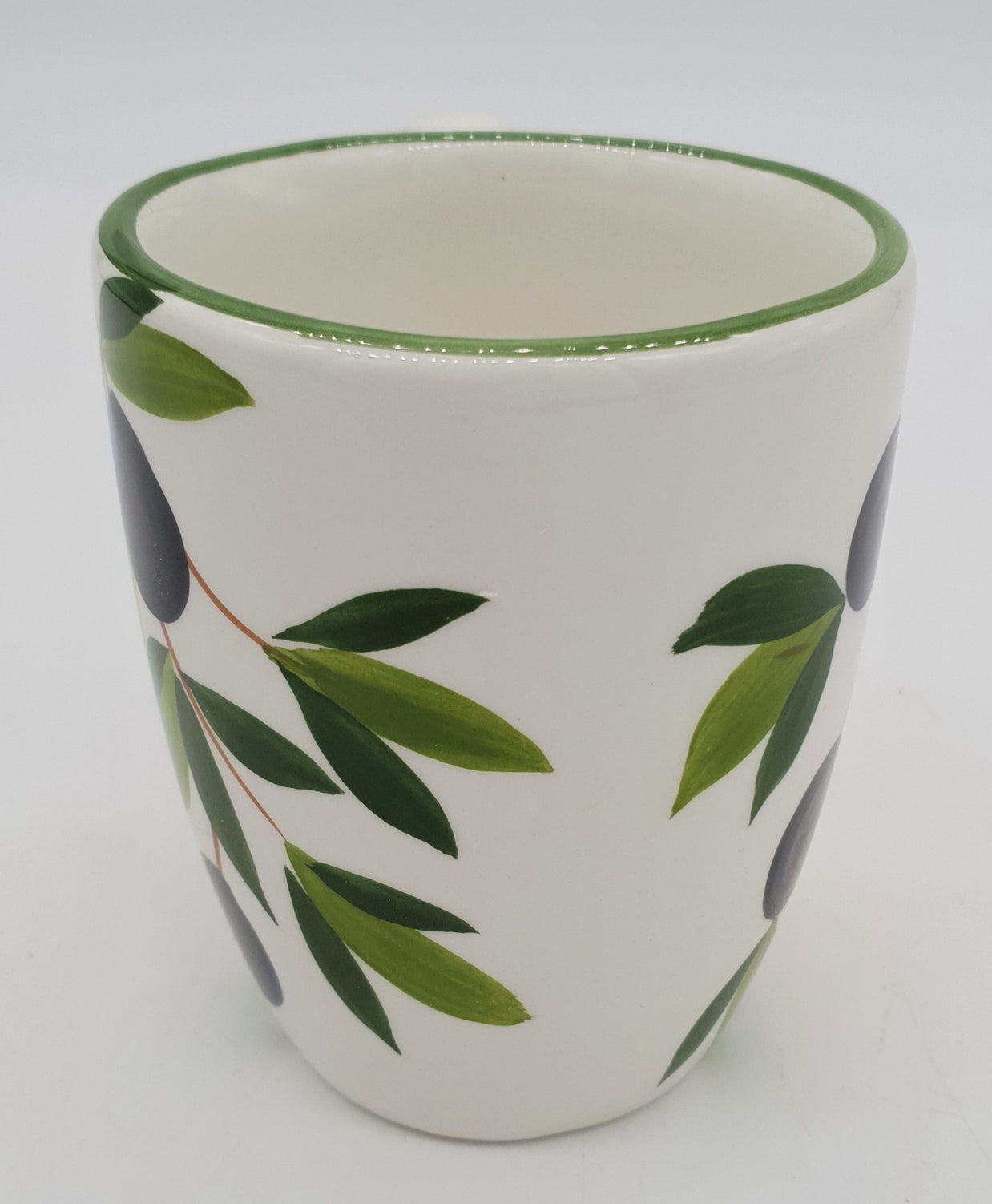 Bicchiere Mug Decoro Limoni E Olive