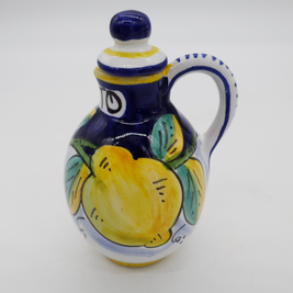 Set Olio Aceto Decoro Limone Gambino