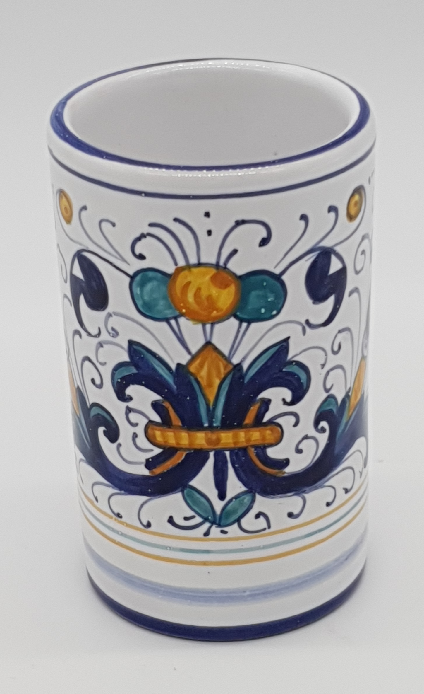 Pencil Holder Deruta Decoration