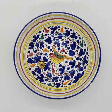 Bolus Or Bowl With Colored Arabesque Decor