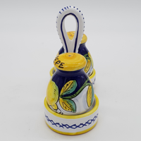 Salt and Pepper Set with Gambino Lemon Decor