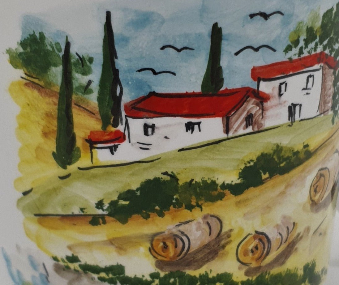 Bicchiere Mug Ruote Toscana