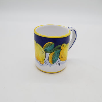 Bicchiere Mug con Manico Decoro Limone Gambino