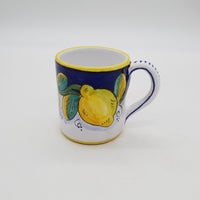 Bicchiere Mug con Manico Decoro Limone Gambino