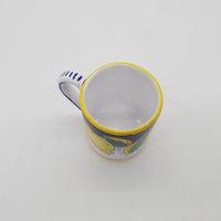 Bicchiere Mug con Manico Decoro Limone Gambino