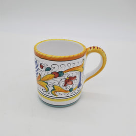 Bicchiere Tazza con Manico Decoro Raffaellesco