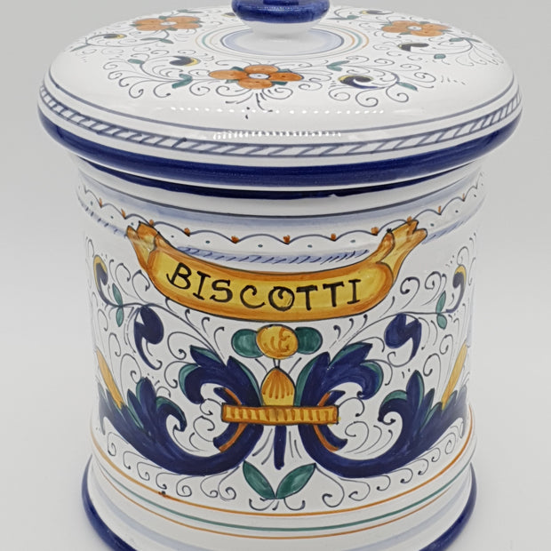 Porta Biscotti Decoro Deruta