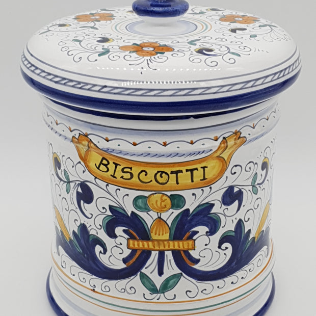 Porta Biscotti Decoro Deruta