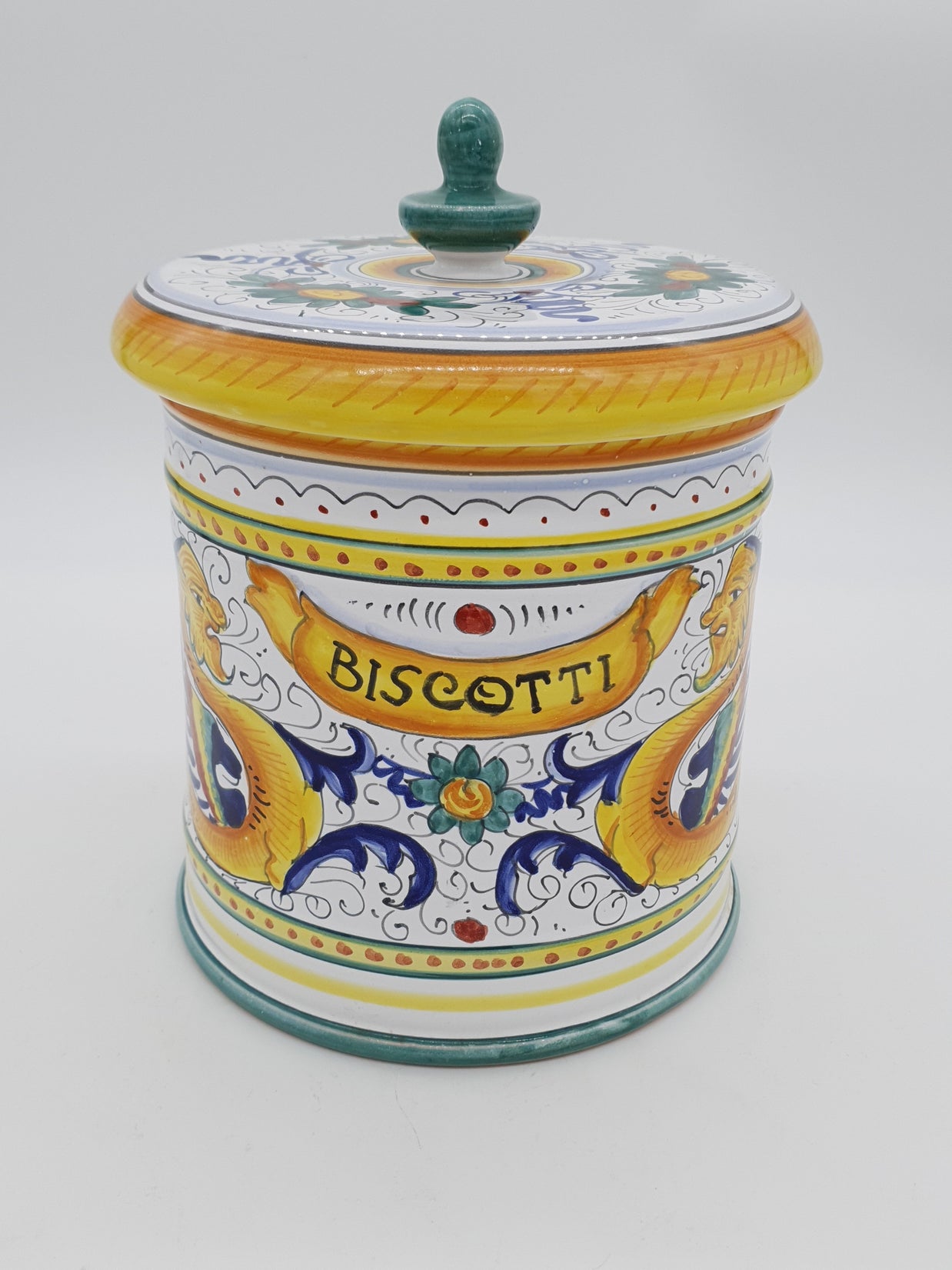 Biscottiera Decoro Raffaellesco