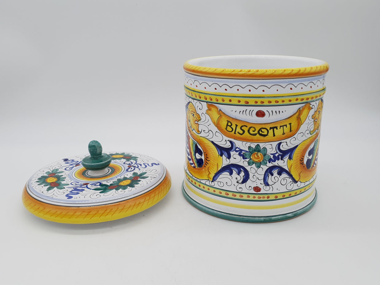 Biscottiera Decoro Raffaellesco